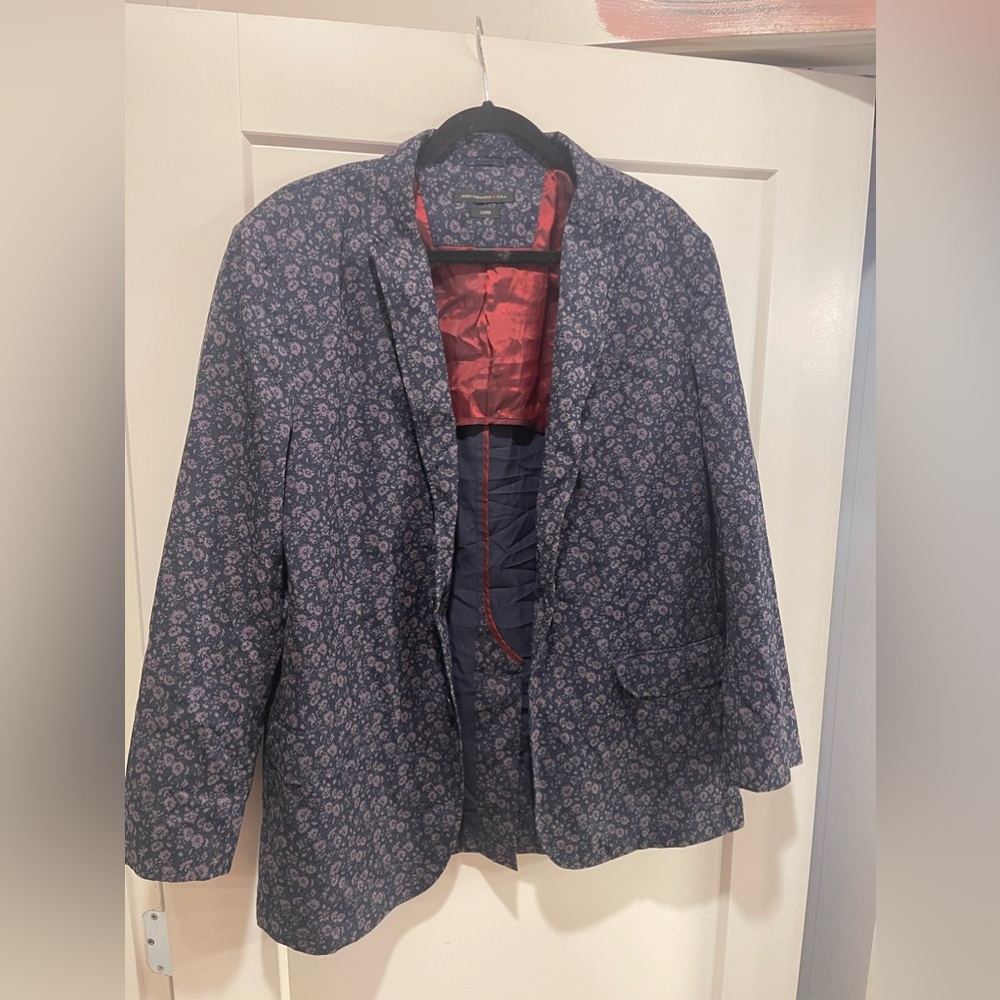 John Varvatos floral blazer